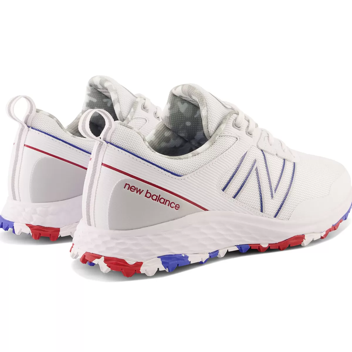 Shop New Balance Men's Fresh Foam Contend Waterproof Spikeless Golf Shoes