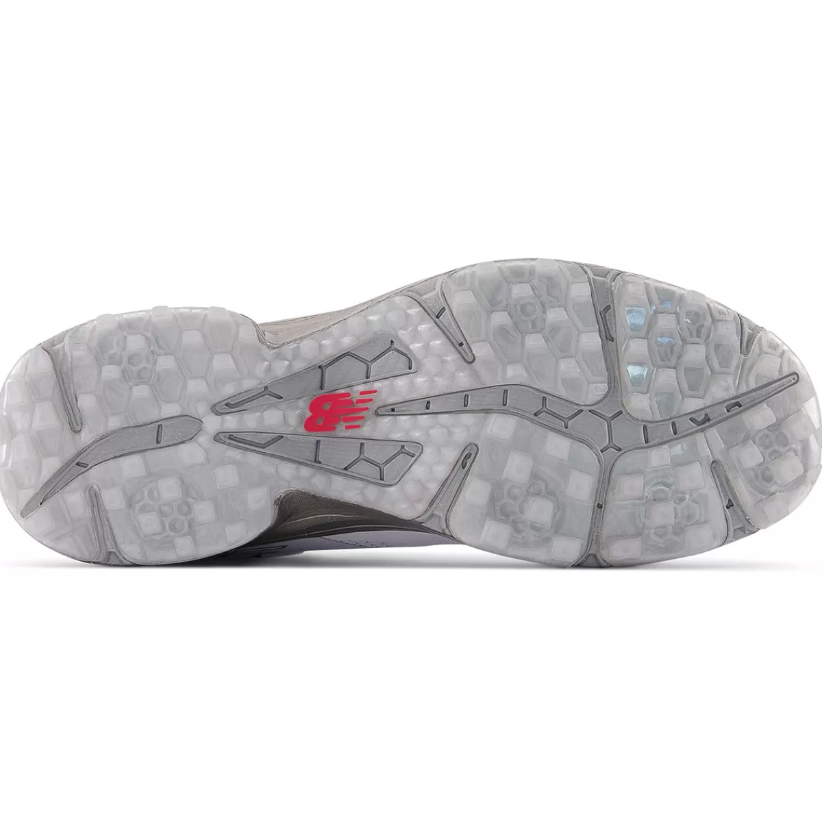 Best New Balance Men's Fresh Foam X Defender Waterproof Spikeless Golf Shoes White/Grey