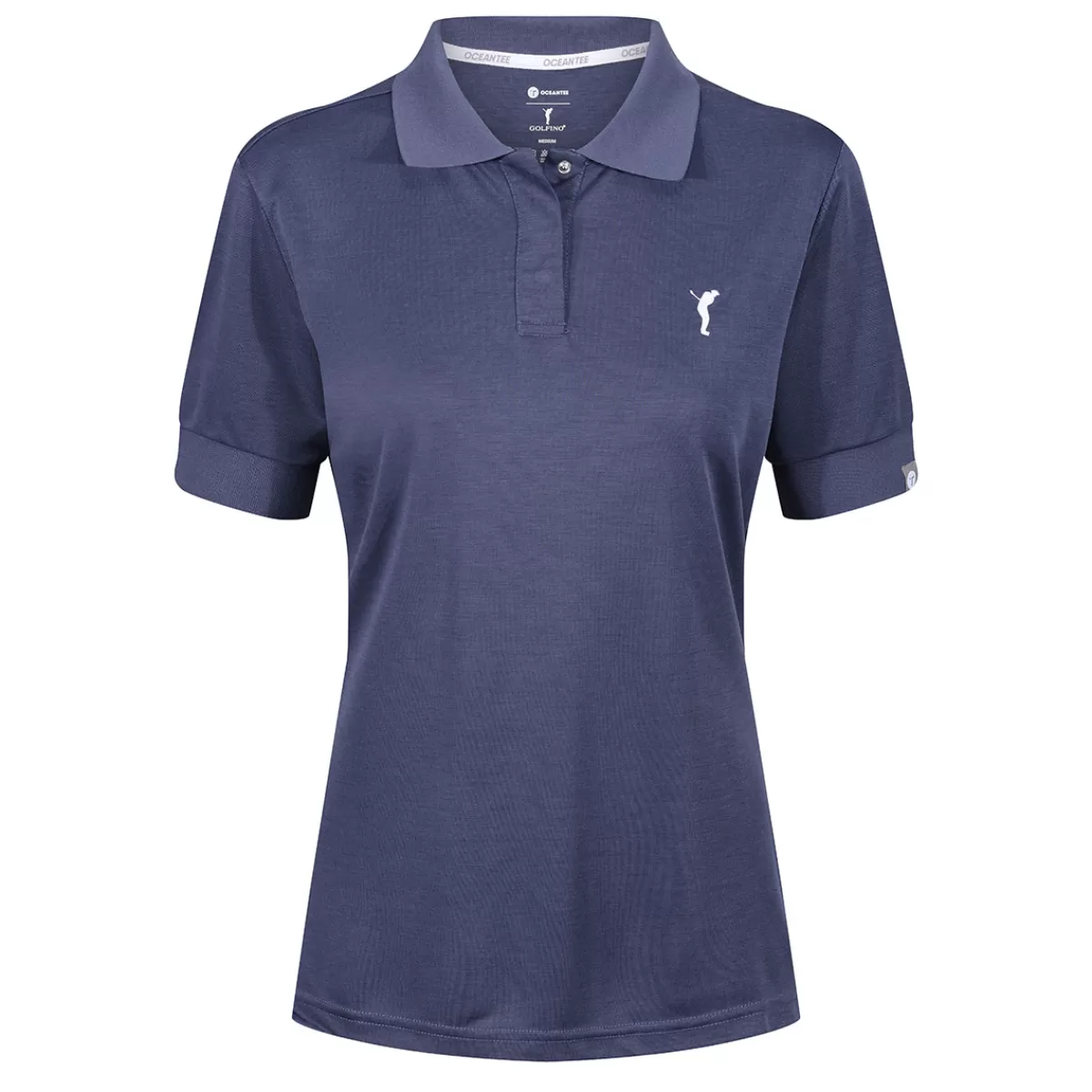 Shop Ocean Tee Oceantee Golfino Ladies Wave Golf Polo Shirt