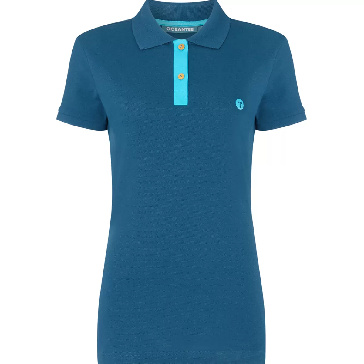 Shop Ocean Tee Oceantee Ladies Mako Golf Polo Shirt