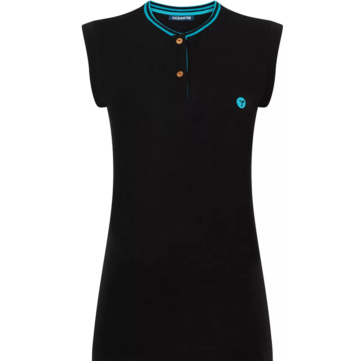 Clearance Ocean Tee Oceantee Ladies Oceanic Sleeveless Breathable Golf Polo Shirt