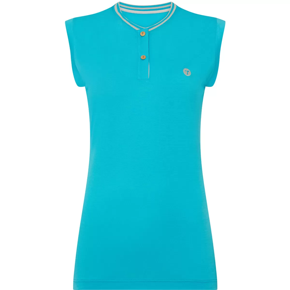 Cheap Ocean Tee Oceantee Ladies Oceanic Sleeveless Breathable Golf Polo Shirt