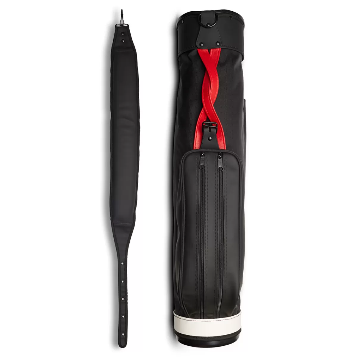 Fashion Jones Original Trail Blazer Golf Carry Bag Black Red