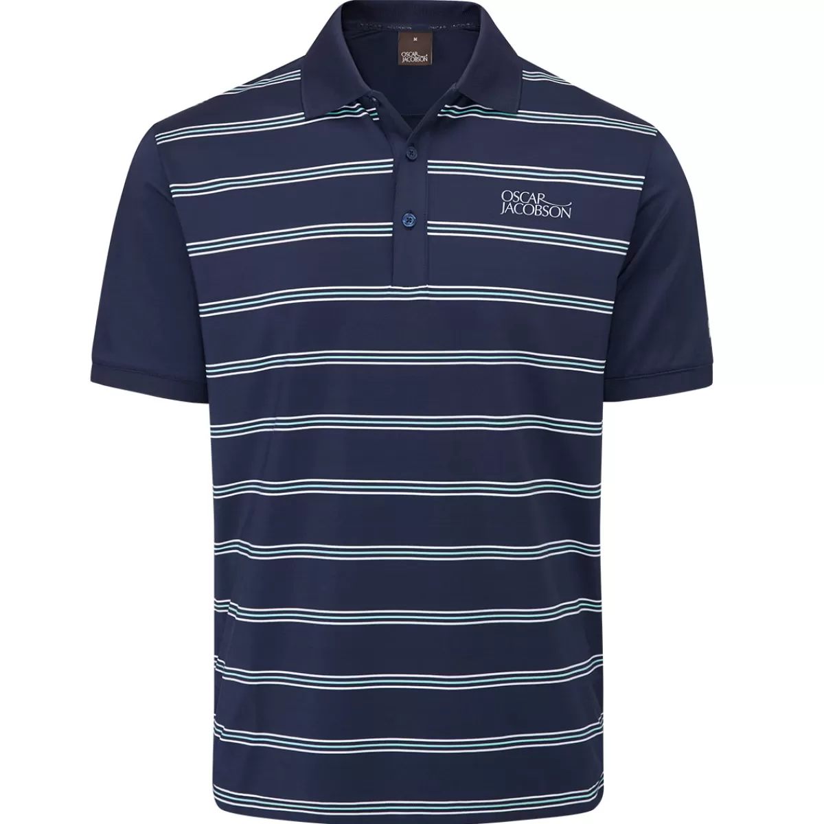 Store Oscar Jacobson Men's Cliveden Stretch Golf Polo Shirt