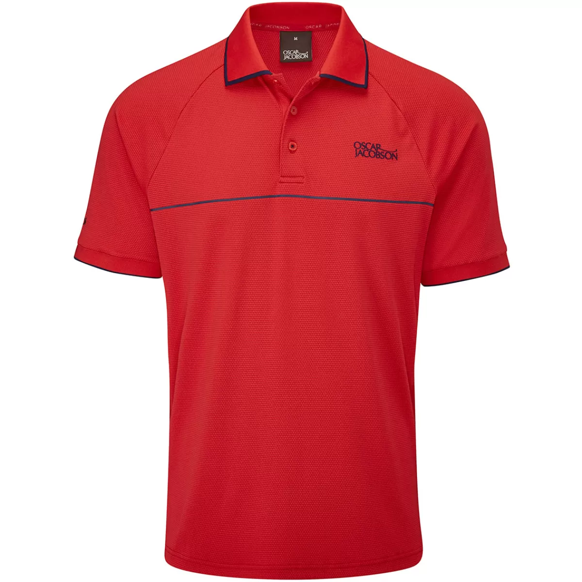 Online Oscar Jacobson Men's Crompton Stretch Golf Polo Shirt