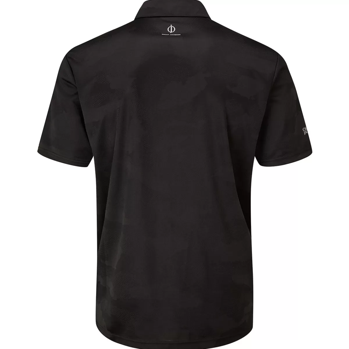 Cheap Oscar Jacobson Men's Sceneway Tour Golf Polo Shirt Black