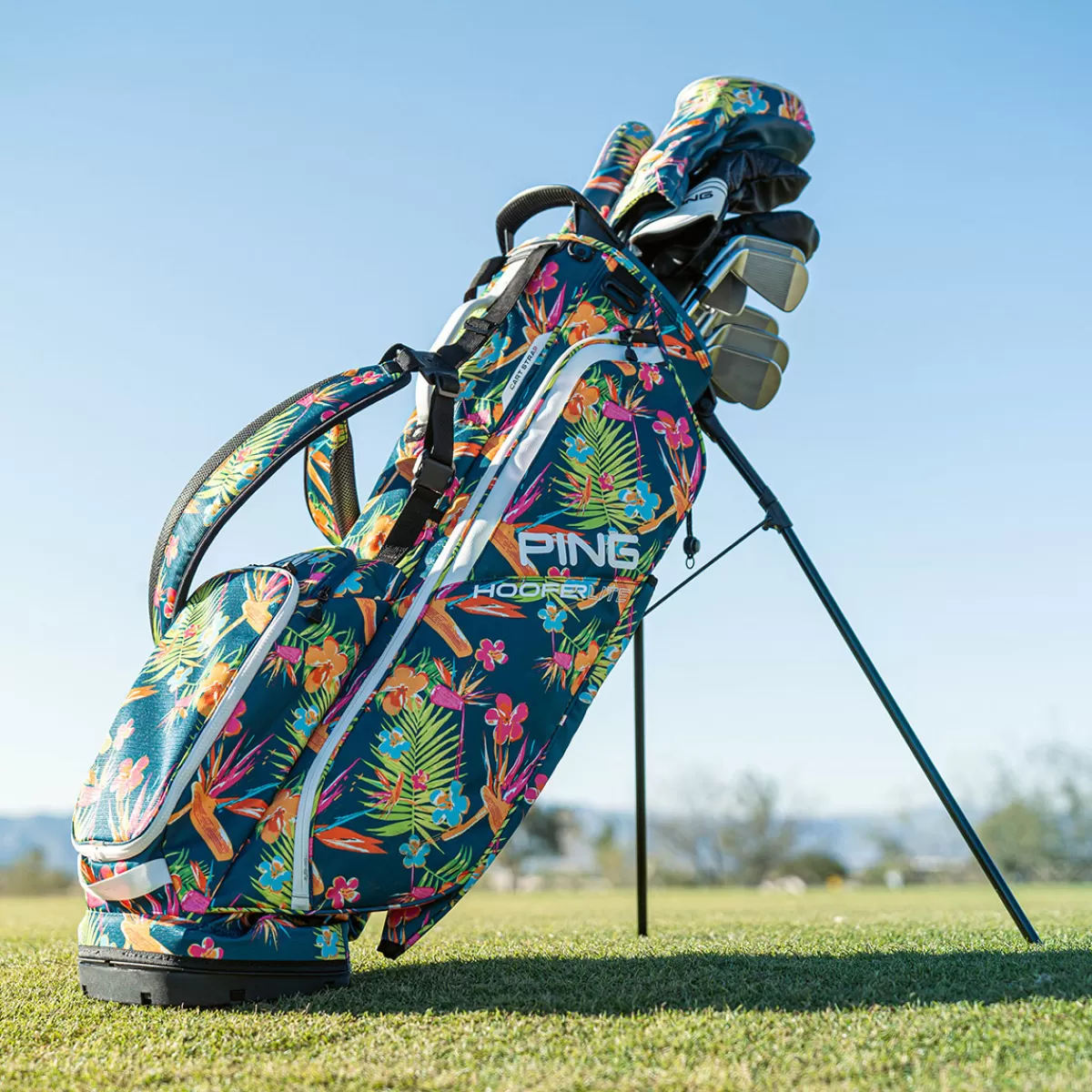 Cheap Ping Hoofer Lite Limited-Edition Golf Stand Bag Clubs Of Paradise