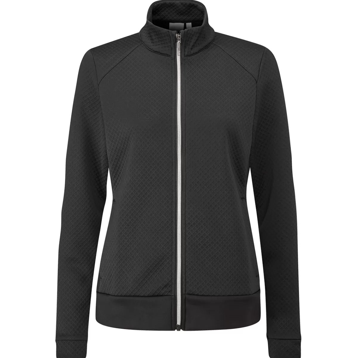 Flash Sale Ping Ladies Agatha Fleece Golf Midlayer Black