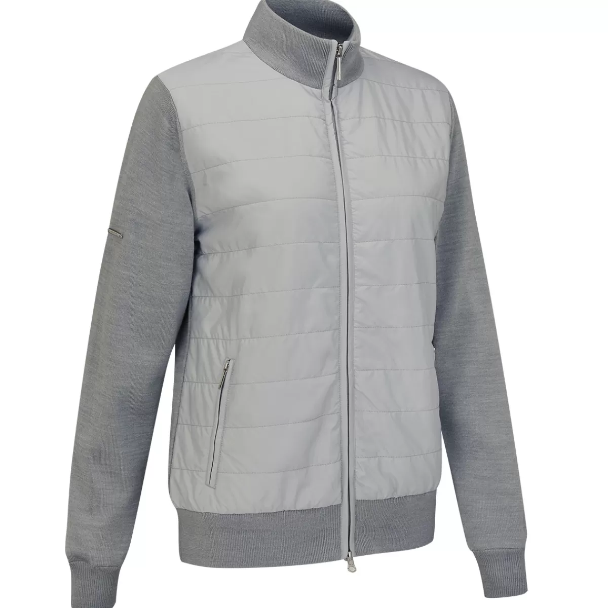 Cheap Ping Ladies Breanna Full Zip Golf Mid Layer Shadow