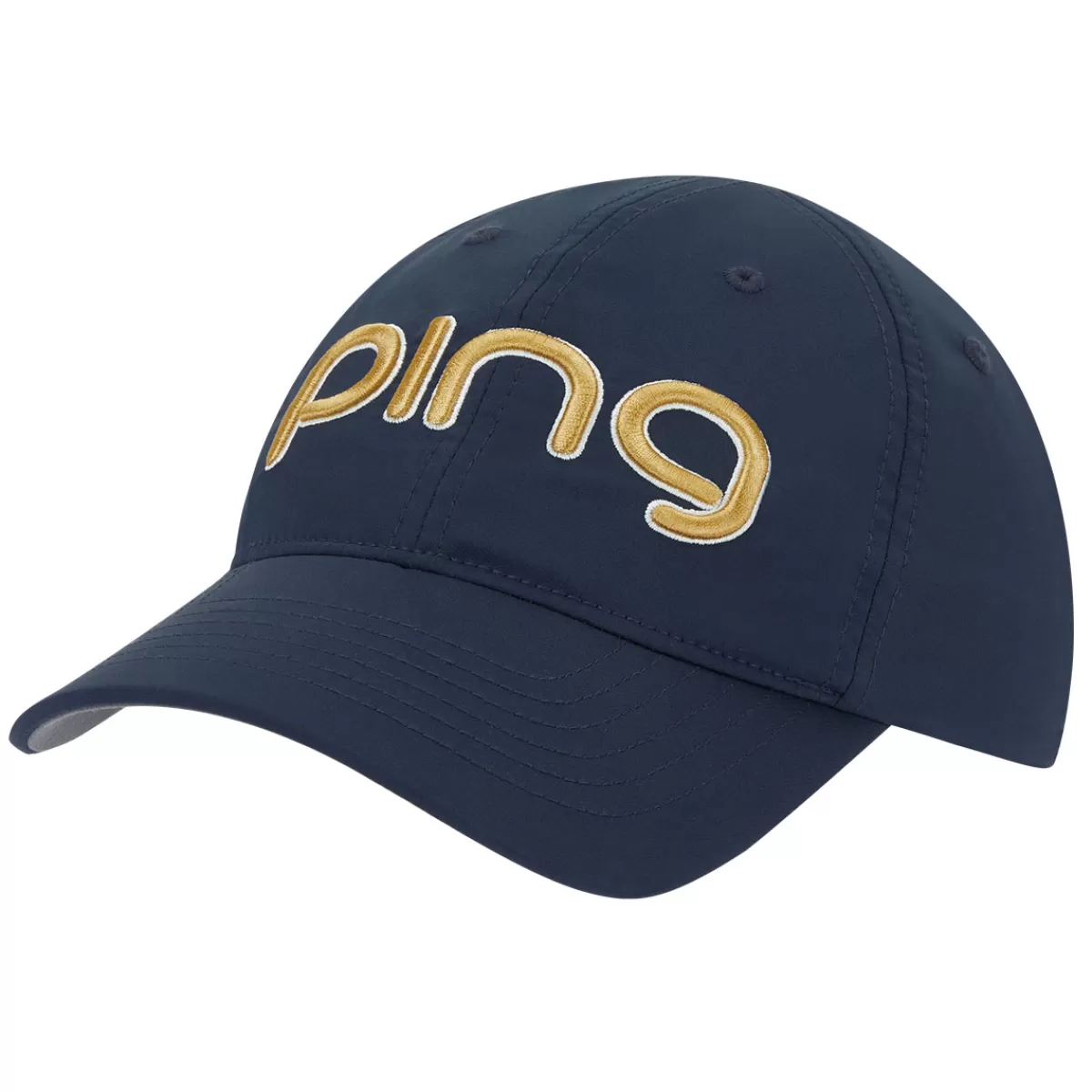 Online Ping Ladies G Le3 Tour Delta Golf Cap Navy/Gold