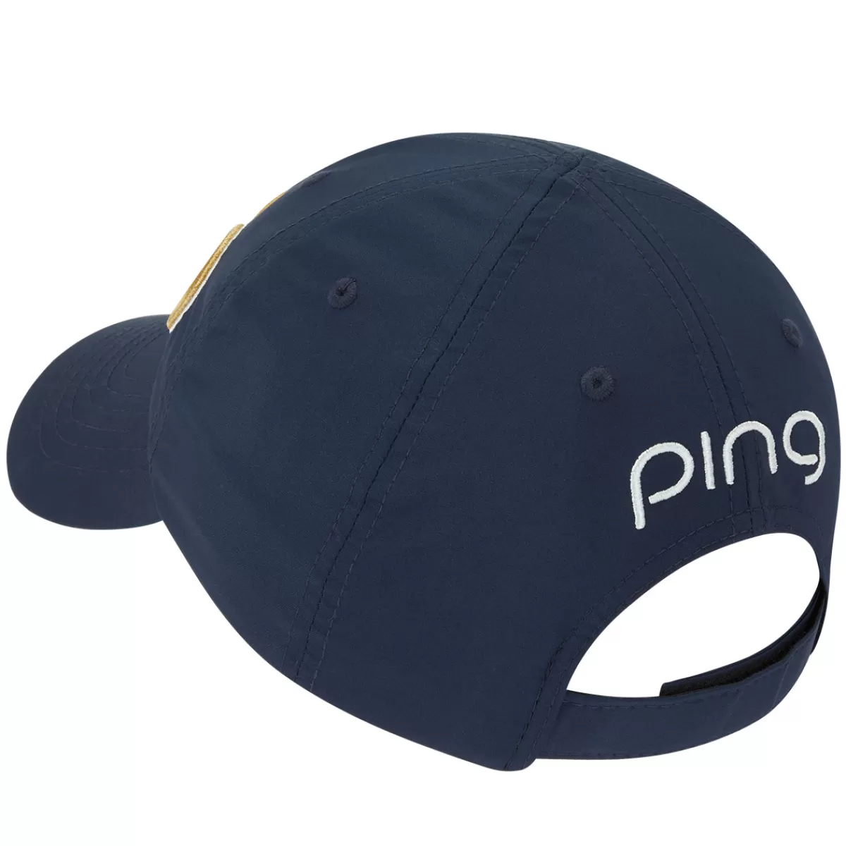 Online Ping Ladies G Le3 Tour Delta Golf Cap Navy/Gold