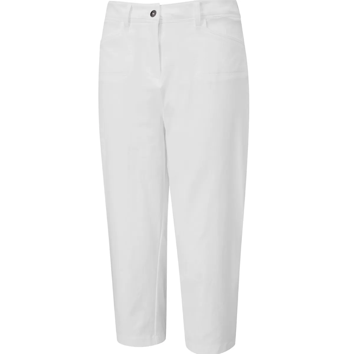 New Ping Ladies Verity Crop Golf Trousers White