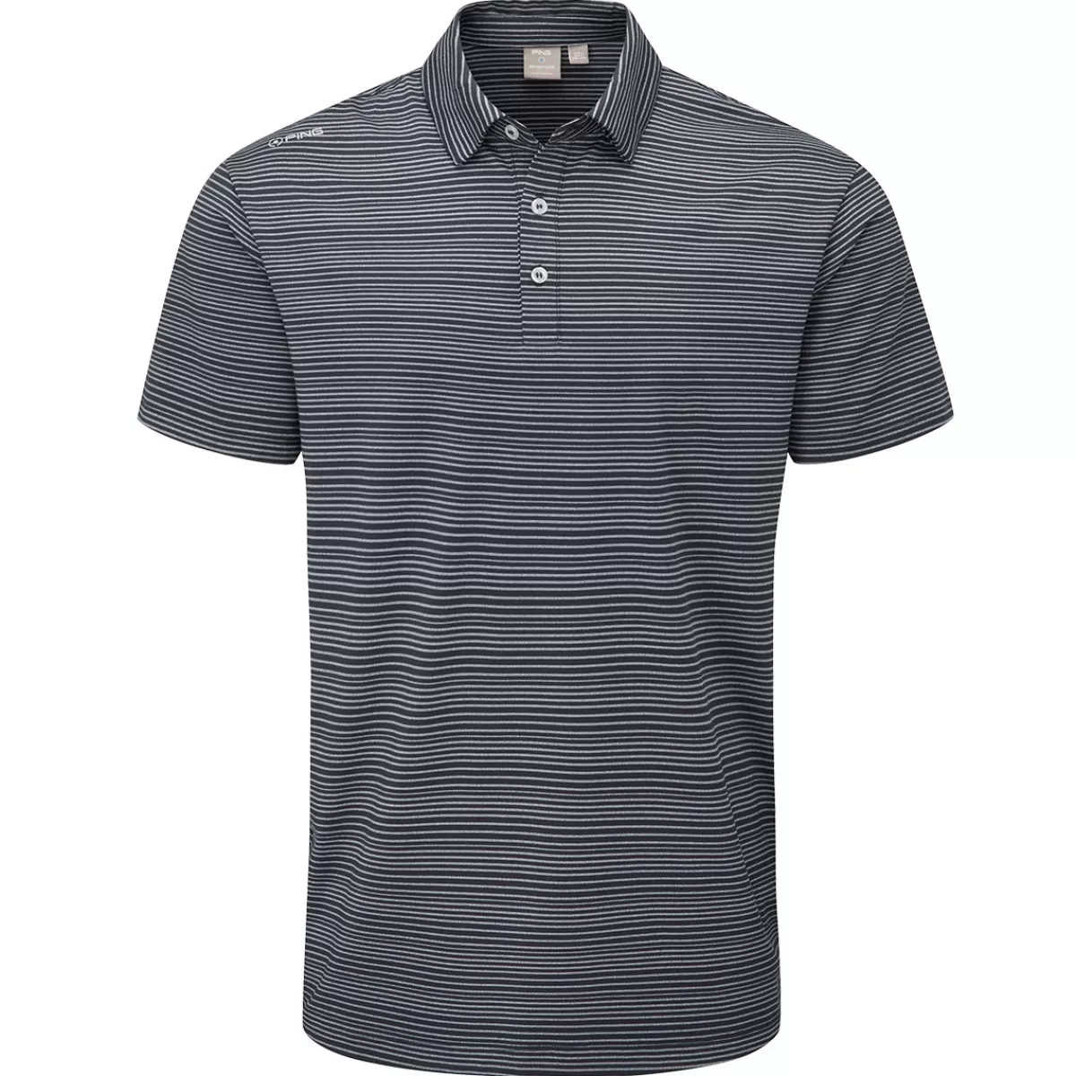 Online Ping Men's Alexander Stretch Golf Polo Shirt Navy/Silver