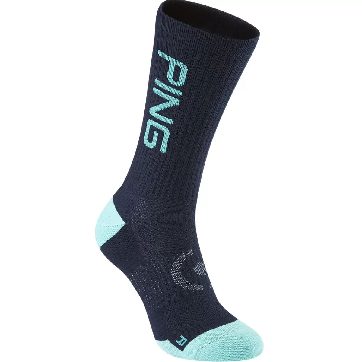 Hot Men's Logo Golf Socks - 2 Pack Men Men's Golf Socks