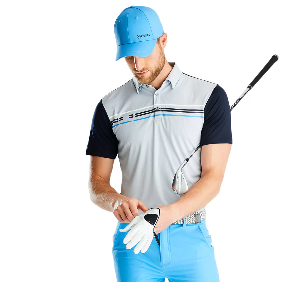 Clearance Ping Men's Morten Golf Polo Shirt