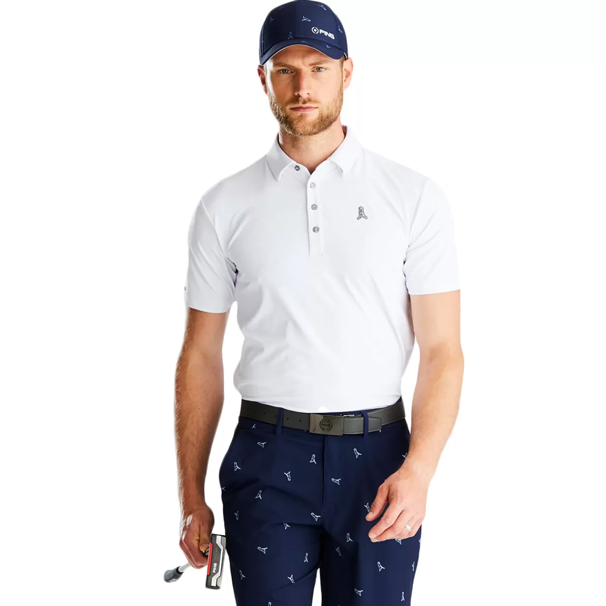 Store Ping Men's Mr. Golf Polo Shirt