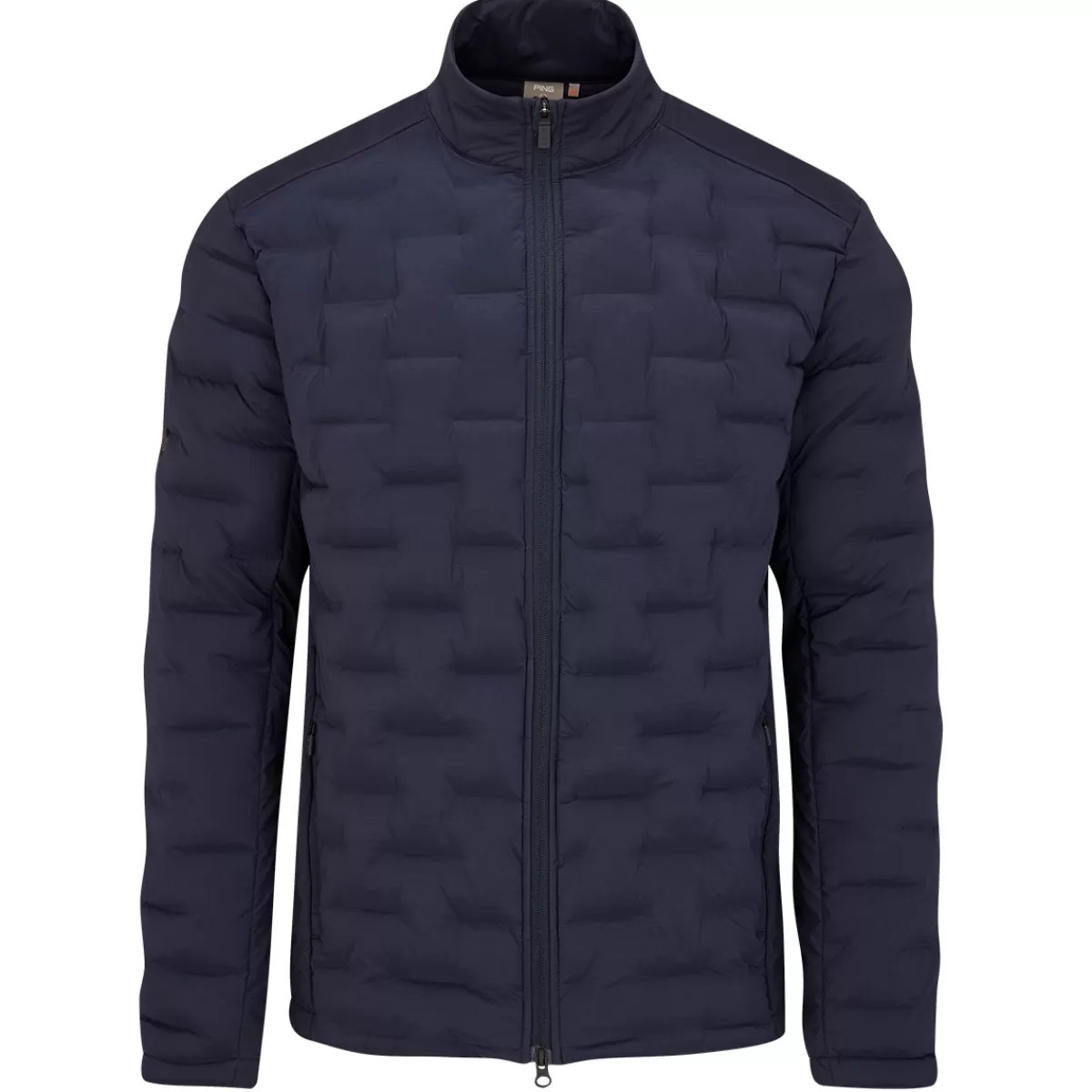 Cheap Ping Men's Norse S5 Full Zip Golf Jacket Navy Blue