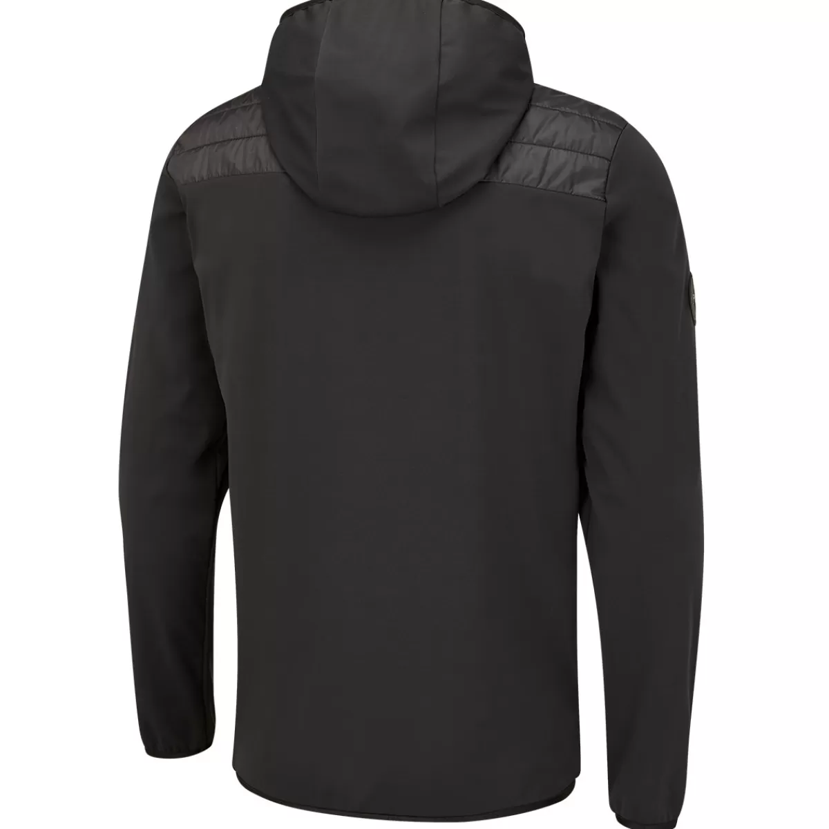 Best Sale Ping Men's Norse S5 Zoned Hooded Half Zip Golf Jacket Black