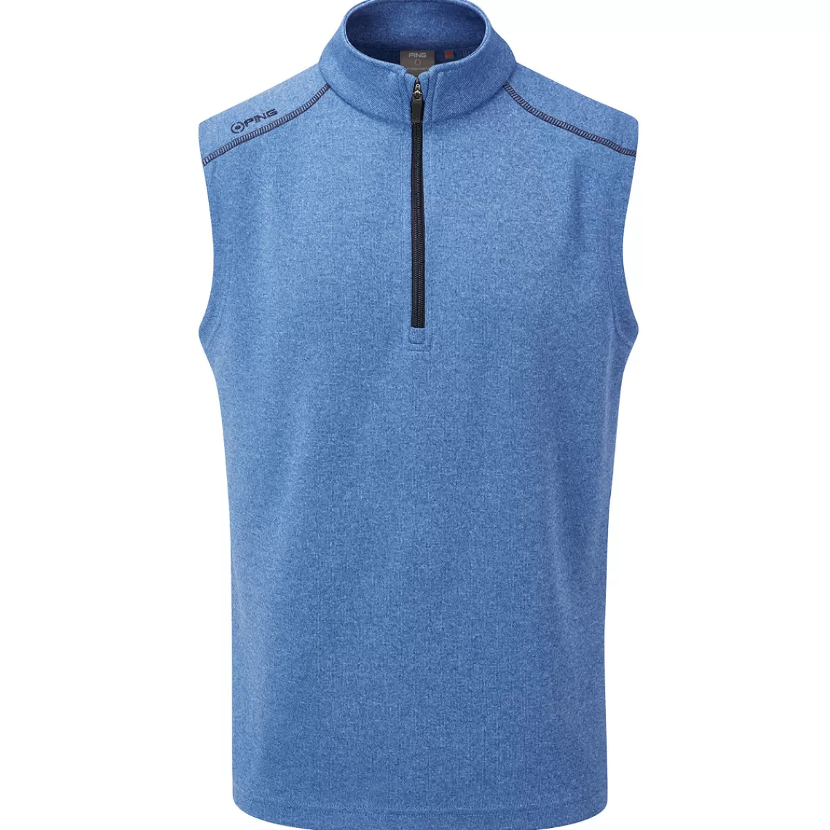Cheap Men's Ramsey Half Zip Golf Vest Men Men's Golf Sweaters