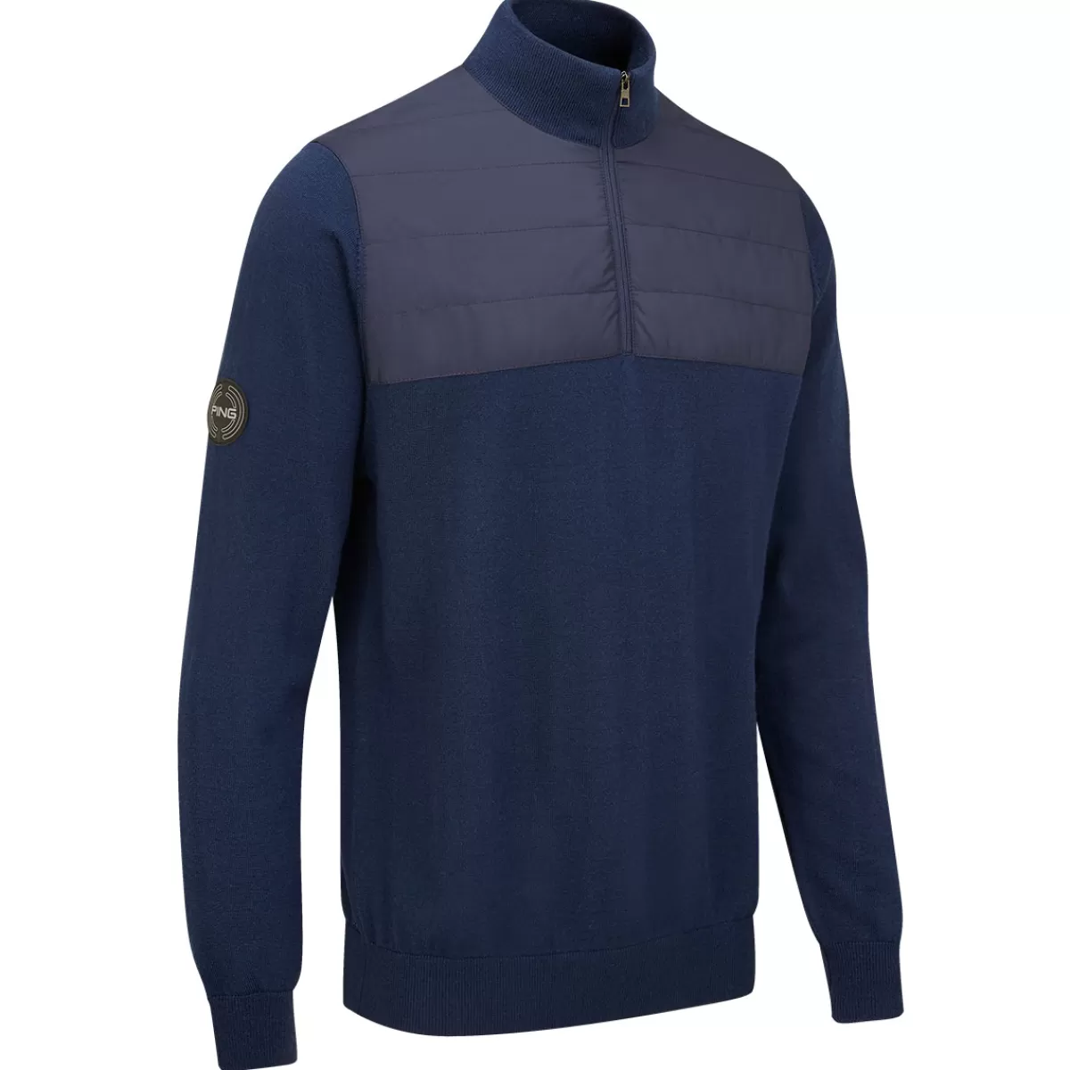Store Men's Randal Half Zip Golf Mid Layer Men Men's Golf Sweaters