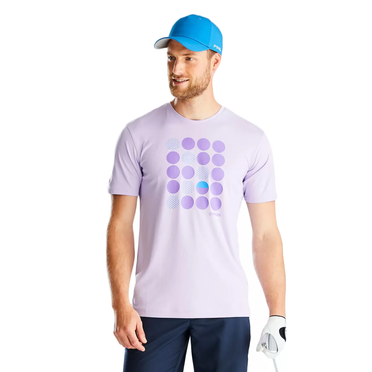 Hot Men's Split Ball Golf T-Shirt Men Men's Golf T-Shirts