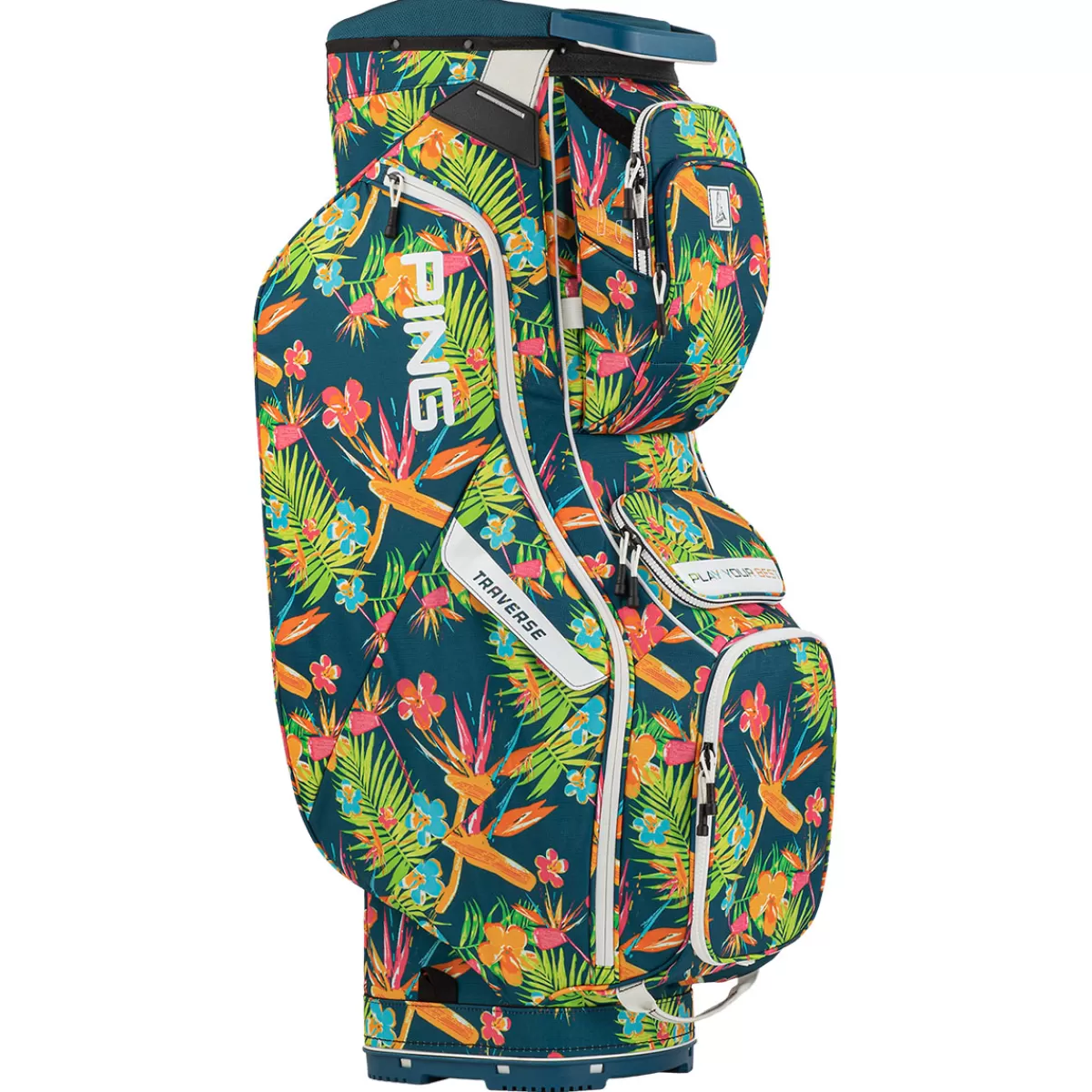 Best Ping Traverse Limited-Edition Golf Cart Bag Clubs Of Paradise