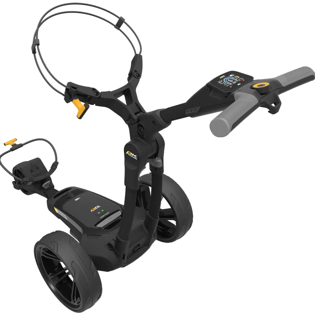 Best Sale PowaKaddy Ct6 18 Hole Lithium Electric Golf Trolley Stealth Matt Black