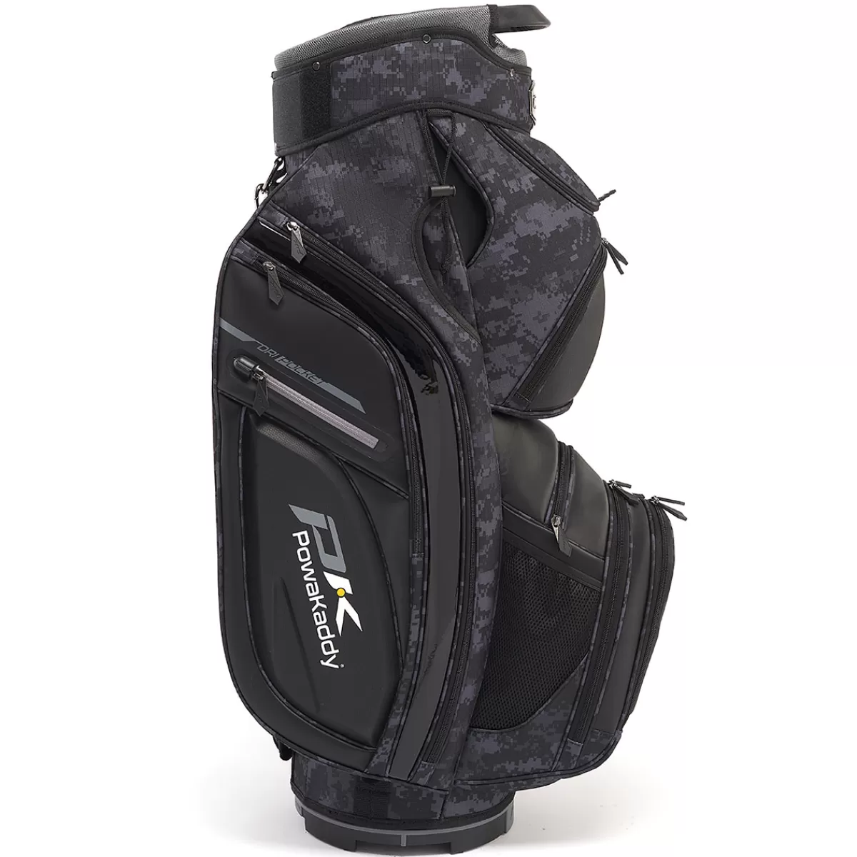 Best Sale PowaKaddy Premium Tech Cart Bag Black Camo/Grey