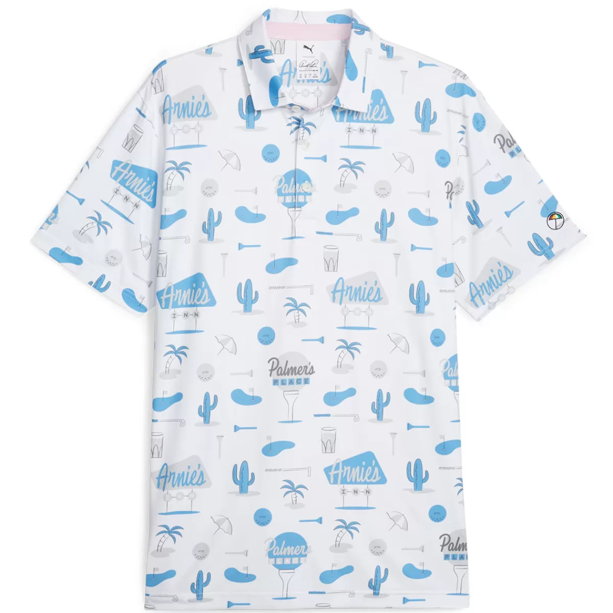 Cheap PUMA Golf Puma Arnold Palmer Cloudspun Palmers Place Golf Polo Shirt
