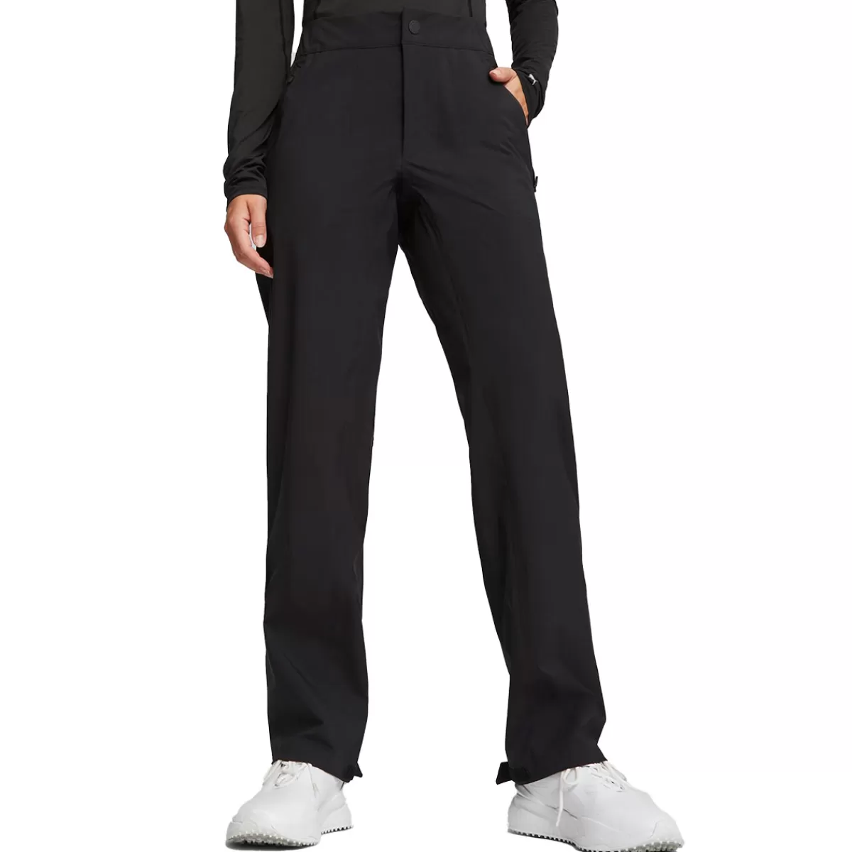 Fashion PUMA Golf Puma Ladies Drylbl Rain Waterproof Golf Trousers Black