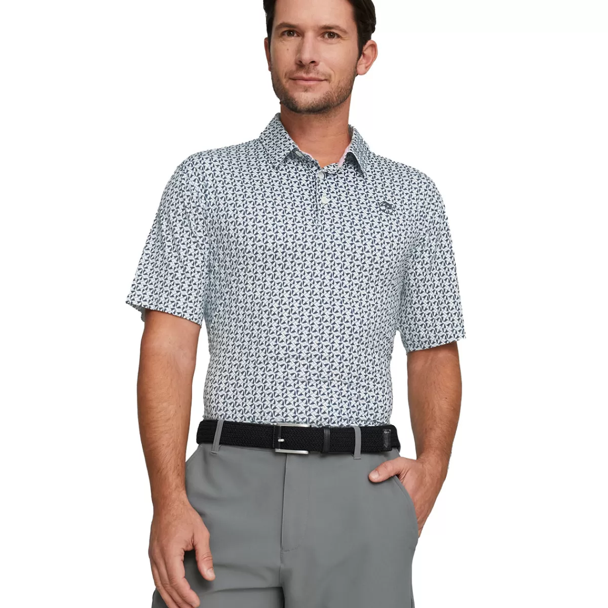 Best Sale Puma Men's Arnold Palmer Mattr Sixty Two Golf Polo Shirt Men Men's Golf Polo Shirts