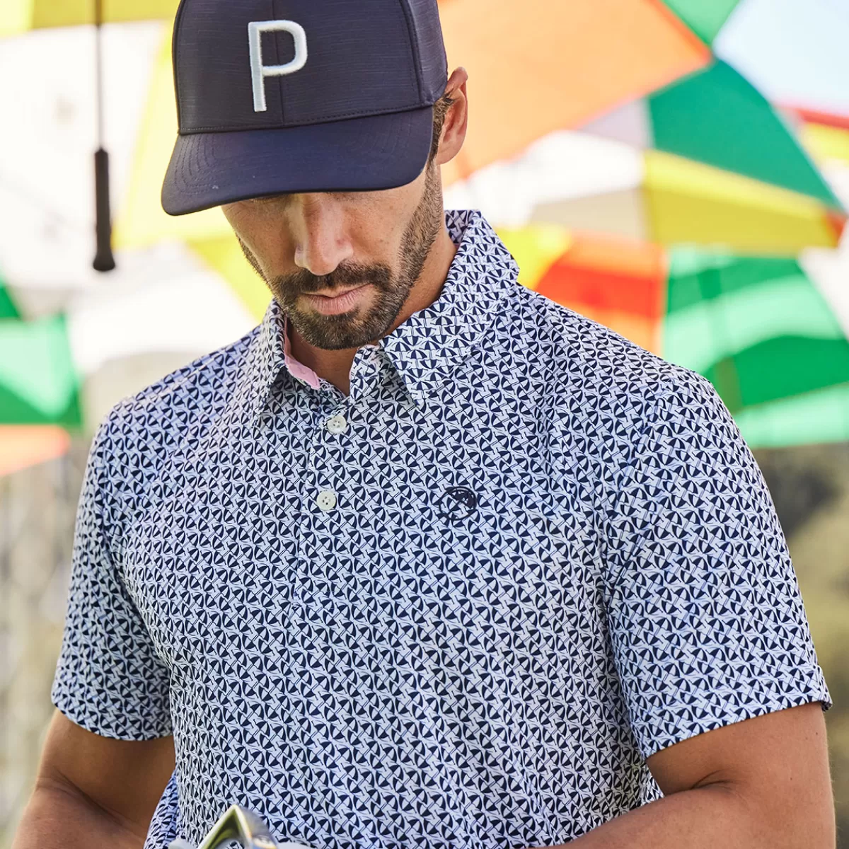Best Sale Puma Men's Arnold Palmer Mattr Sixty Two Golf Polo Shirt Men Men's Golf Polo Shirts