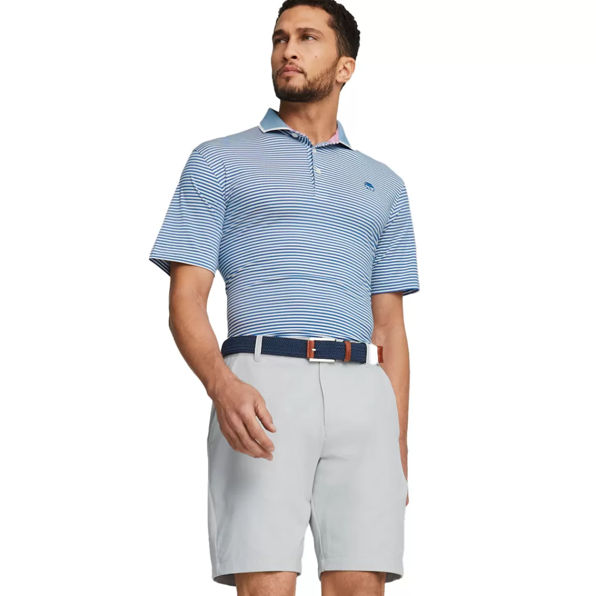 Discount Puma Men's Arnold Palmer Mattr Traditions Golf Polo Shirt Men Men's Golf Polo Shirts