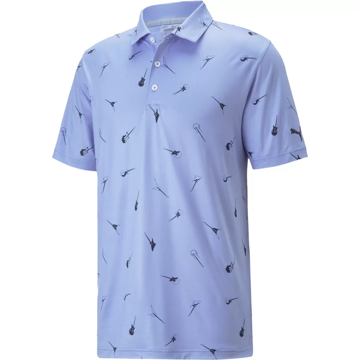 Best Sale Puma Men's Cloudspun Chords Stretch Golf Polo Shirt Men Men's Golf Polo Shirts