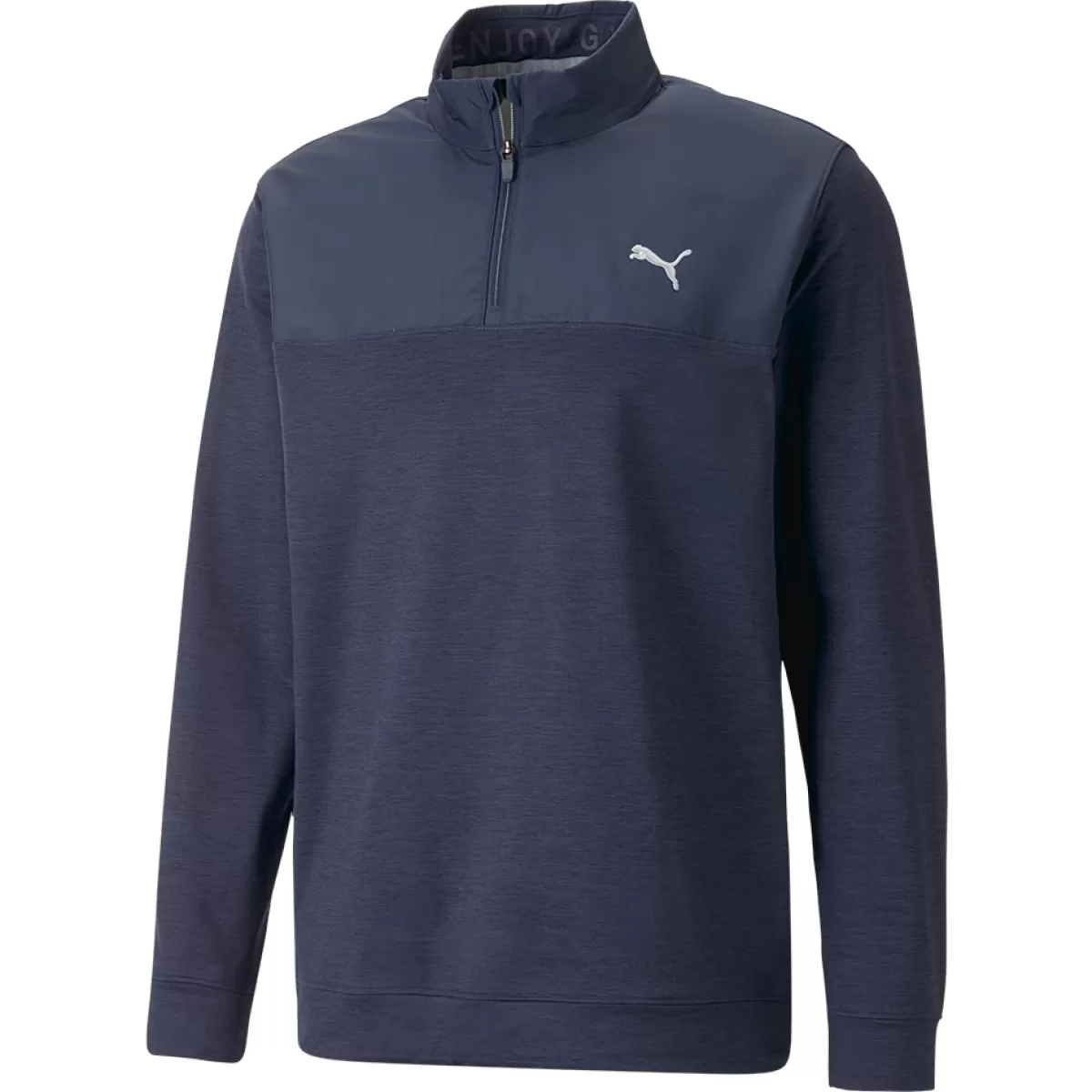 New Puma Men's Cloudspun Colour Block Quarter Zip Golf Mid Layer Men Men's Golf Sweaters