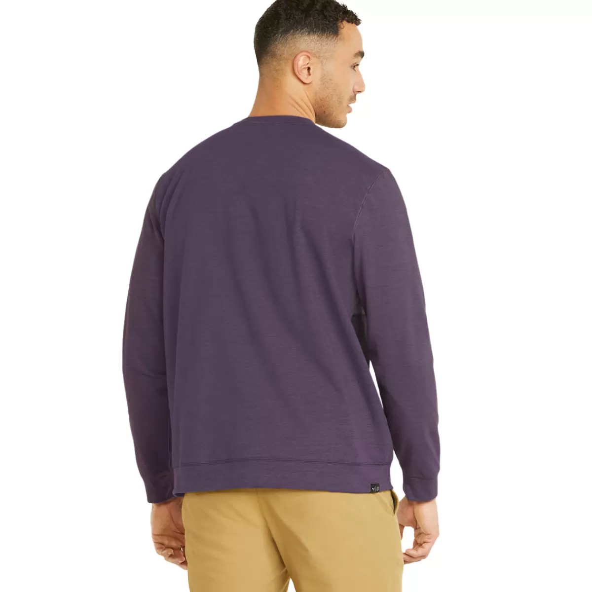 Best Sale Puma Men's Cloudspun Colourcrewneck Golf Midlayer Men Men's Golf Sweaters