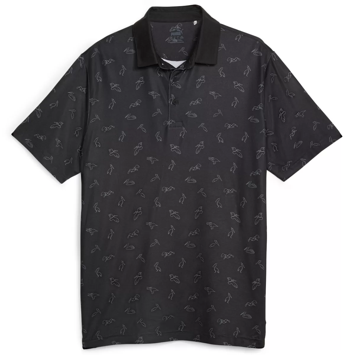 Shop PUMA Golf Puma Men's Cloudspun Echo Golf Polo Shirt