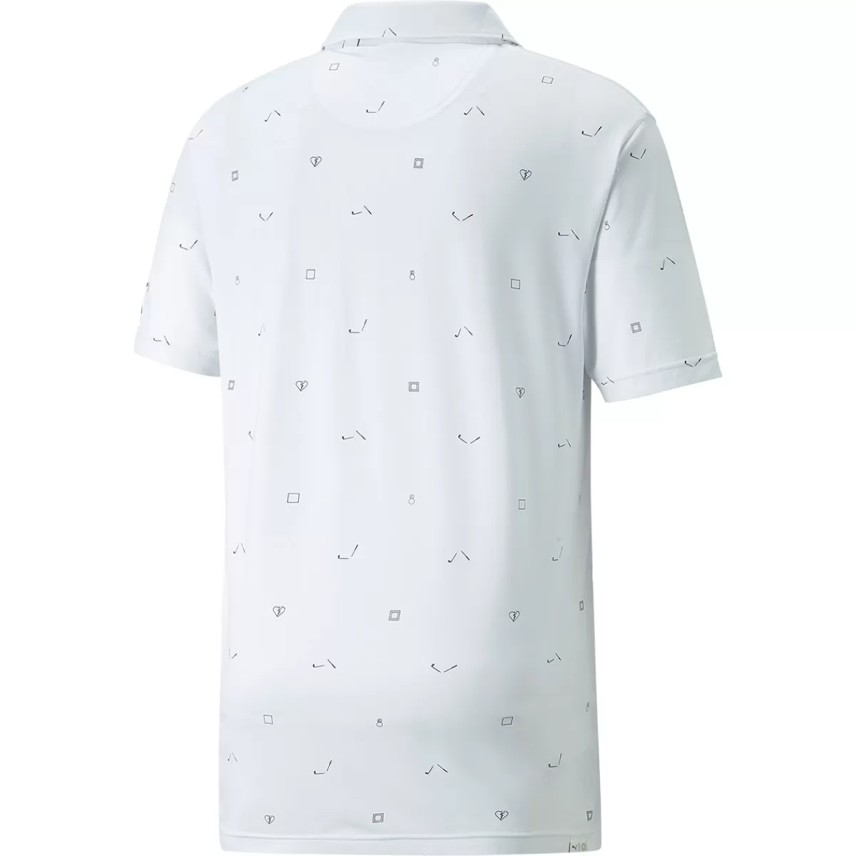 Best Puma Men's Cloudspun H8 Stretch Golf Polo Shirt Men Men's Golf Polo Shirts