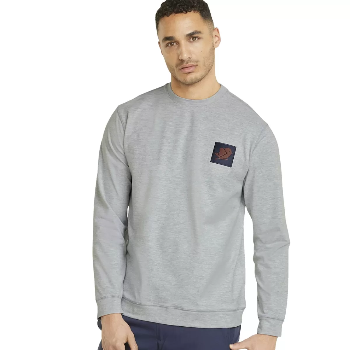 Cheap Puma Men's Cloudspun Love Crewneck Golf Midlayer Men Men's Golf Sweaters