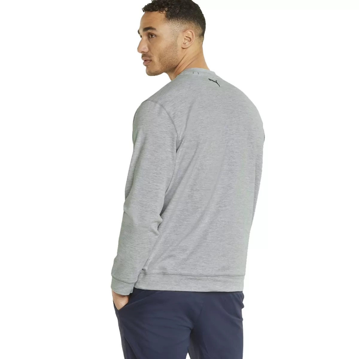 Cheap Puma Men's Cloudspun Love Crewneck Golf Midlayer Men Men's Golf Sweaters