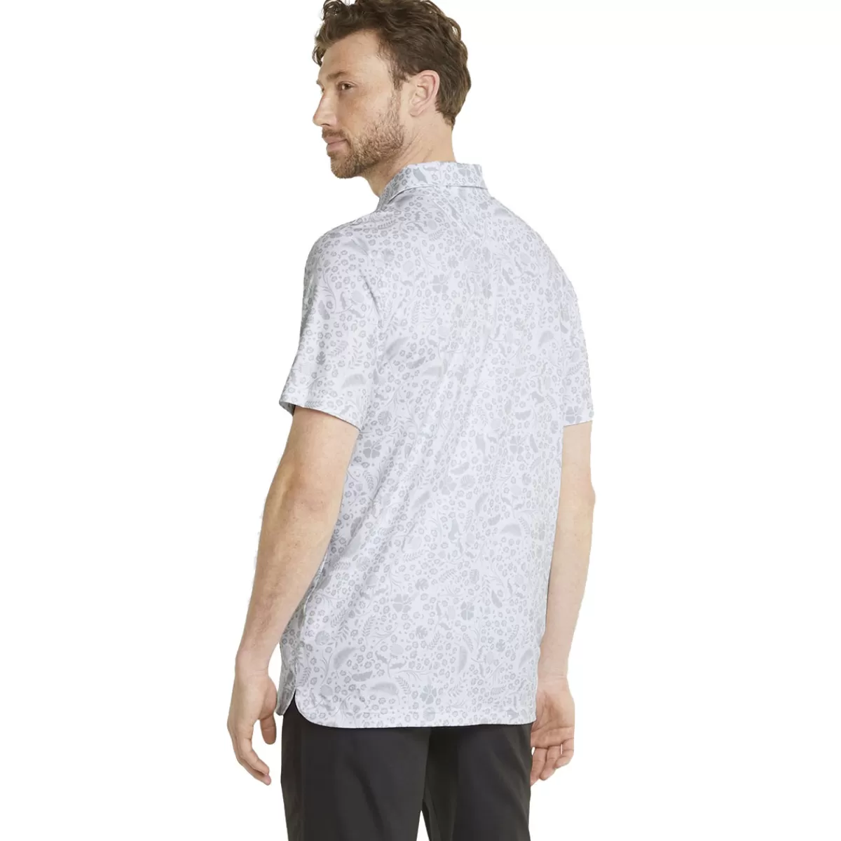 Hot Puma Men's Cloudspun Petal Golf Polo Shirt Men Men's Golf Polo Shirts