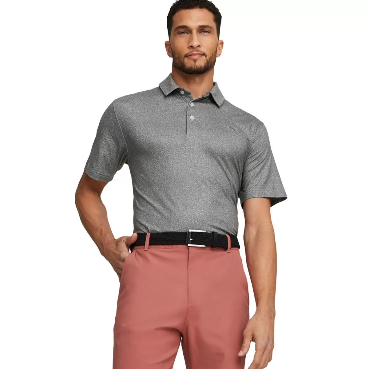 Cheap PUMA Golf Puma Men's Cloudspun Primary Golf Polo Shirt