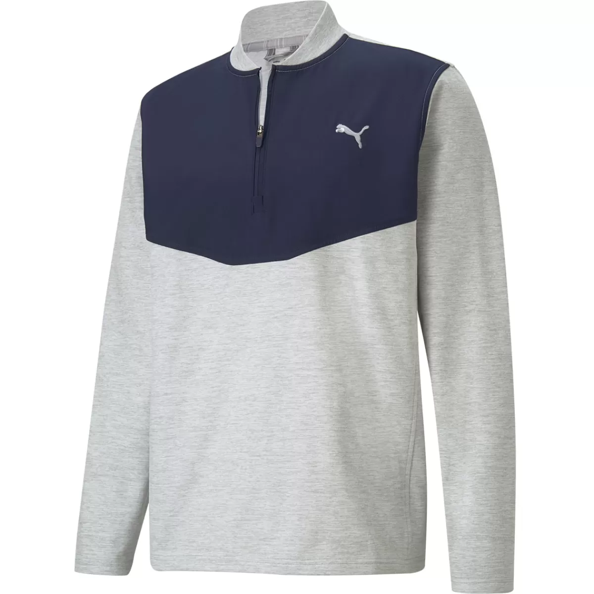 Shop Puma Men's Cloudspun Stlth Half Zip Golf Midlayer Men Men's Golf Sweaters