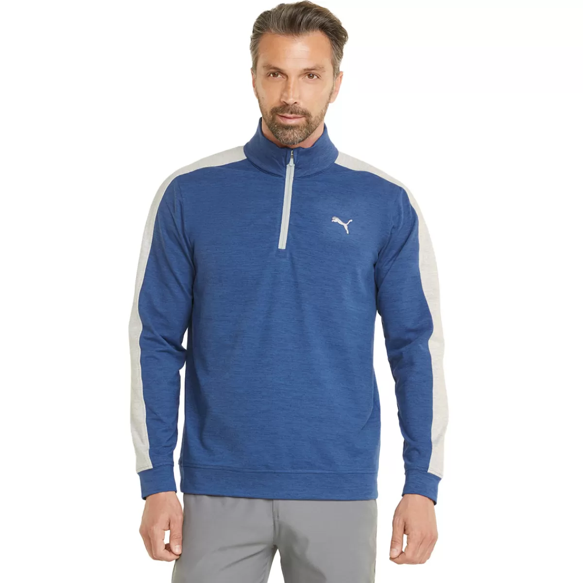 Online Puma Men's Cloudspun T7 Half Zip Golf Midlayer Men Men's Golf Sweaters