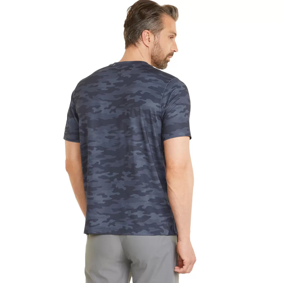 Clearance Puma Men's Egw Cloudspun Pushcart Pocket Golf T-Shirt Men Men's Golf T-Shirts