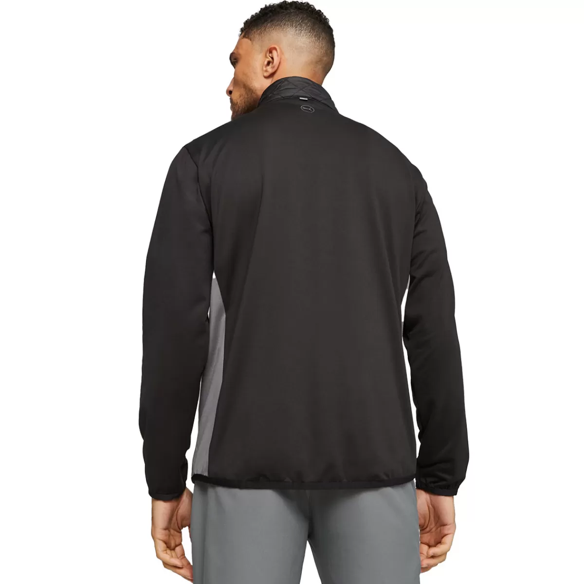 Clearance PUMA Golf Puma Men's Frost Quilted Full Zip Golf Jacket