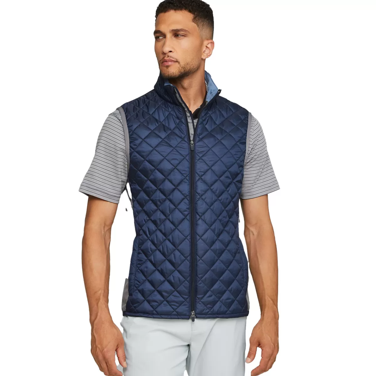 Cheap Puma Men's Frost Quilted Golf Gilet Men Men's Golf Gilets