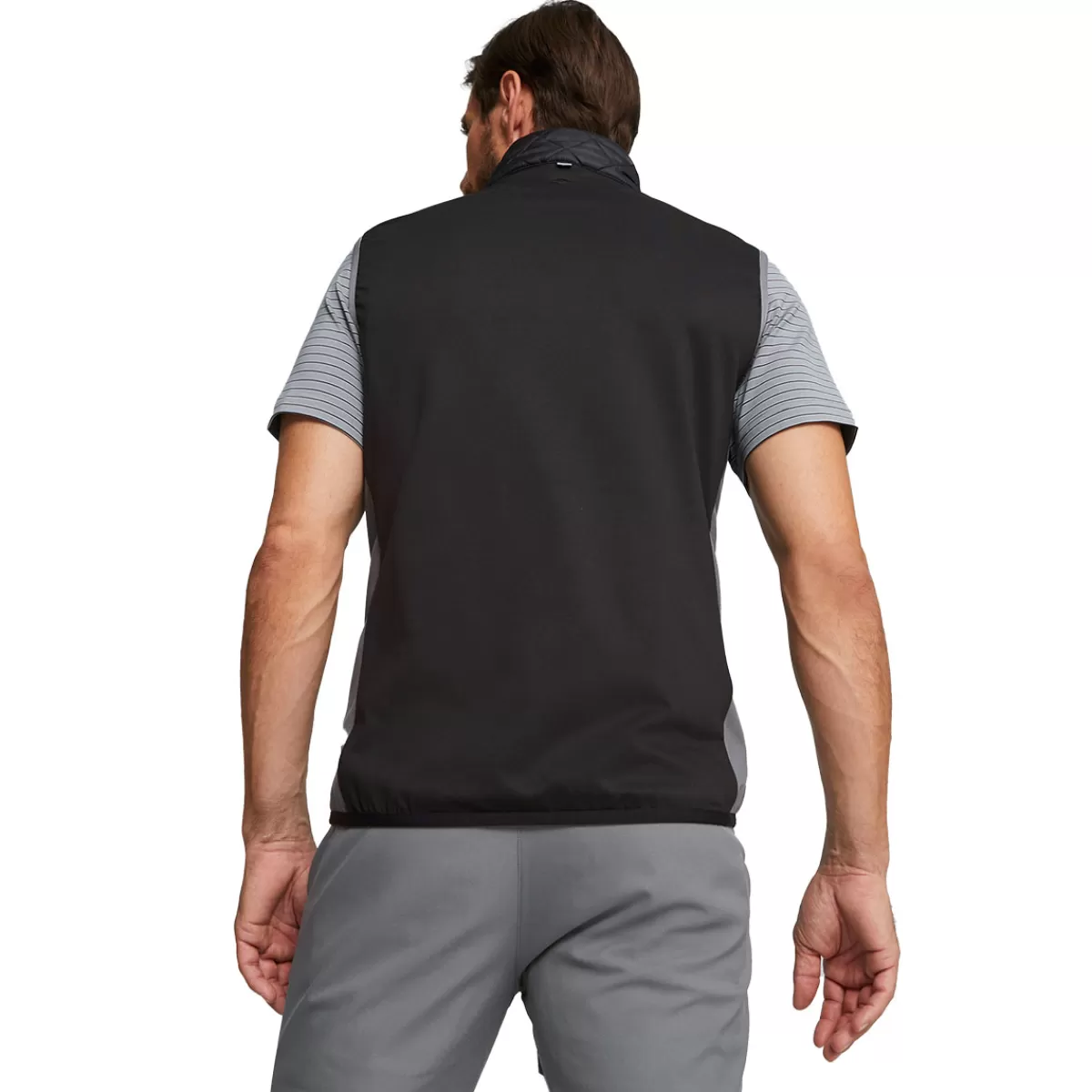 Best Puma Men's Frost Quilted Golf Gilet Men Men's Golf Sweaters