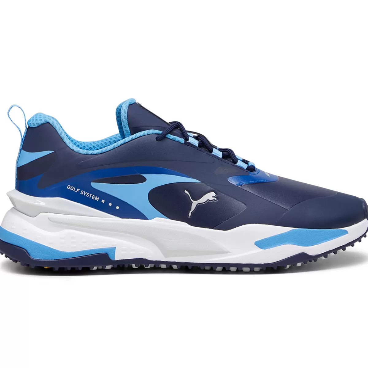 Store PUMA Golf Puma Men's Gs-Fast Waterproof Spikeless Golf Shoes