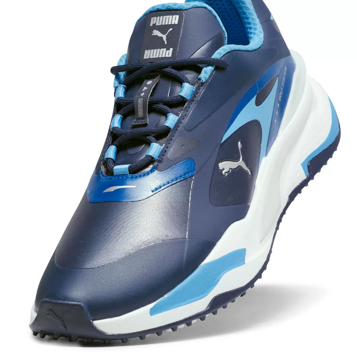 Store PUMA Golf Puma Men's Gs-Fast Waterproof Spikeless Golf Shoes